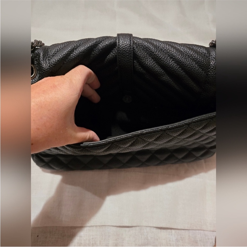 YSL 1:1 Black Quilted Leather bag - Picture 5 of 10
